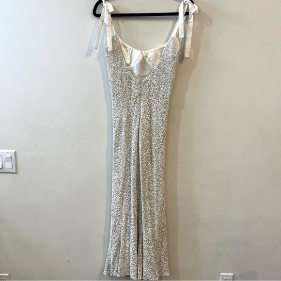Markarian Veronica Sequined Dress White size 0 - Picture 7 of 14